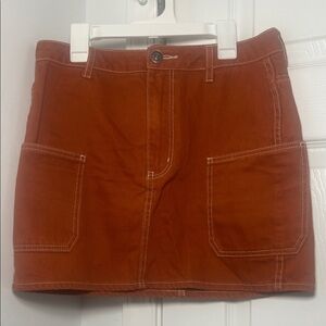 Forever 21 Burnt Orange Skirt